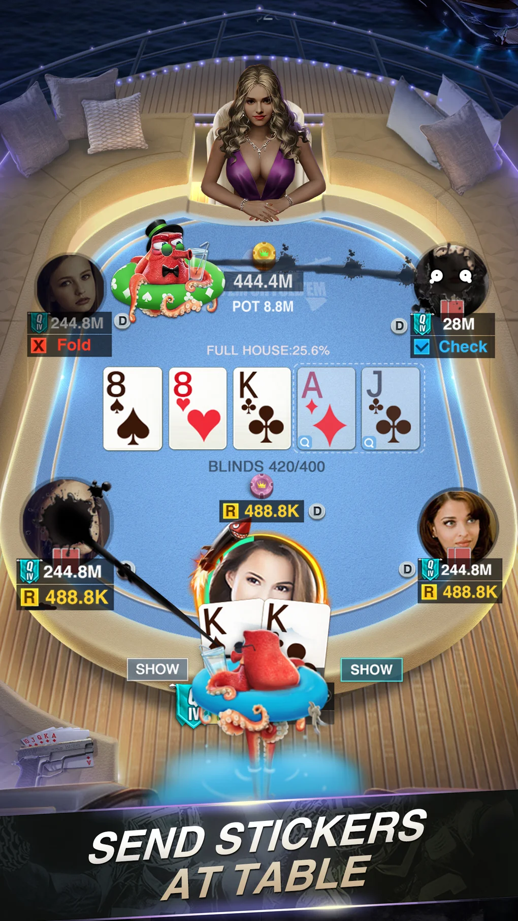 Monte carlo poker chips